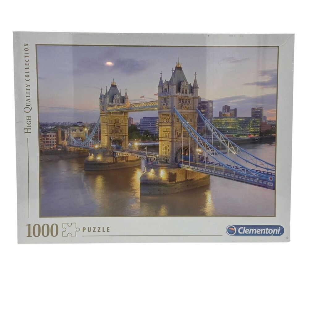 Clementoni - Tower Bridge, London 1000 Piece Premium Jigsaw Puzzle 39022